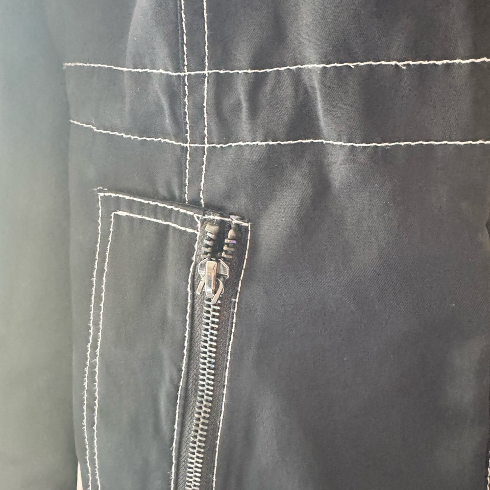 Guess Black Utility Jacket Quilted Weather-Resistant - Picture 6 of 6